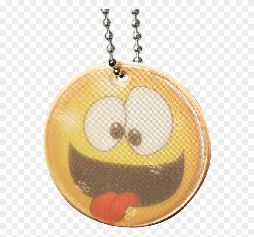 558x725 Crazy Face Pendant Reflector Locket, Jewelry, Accessories, Accessory HD PNG Download
