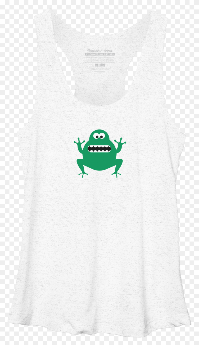 858x1537 Crazy Frog Toad, Clothing, Apparel, Tank Top HD PNG Download