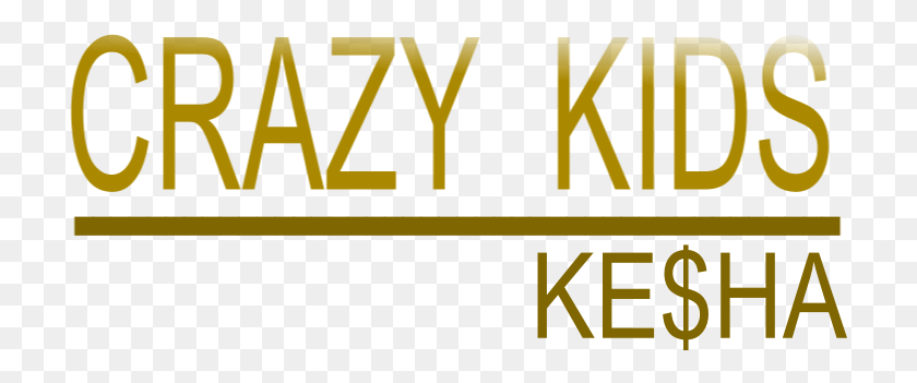 713x291 Crazy Kids Kesha Logo Kesha Crazy Kids, Car, Vehicle, Transportation HD PNG Download