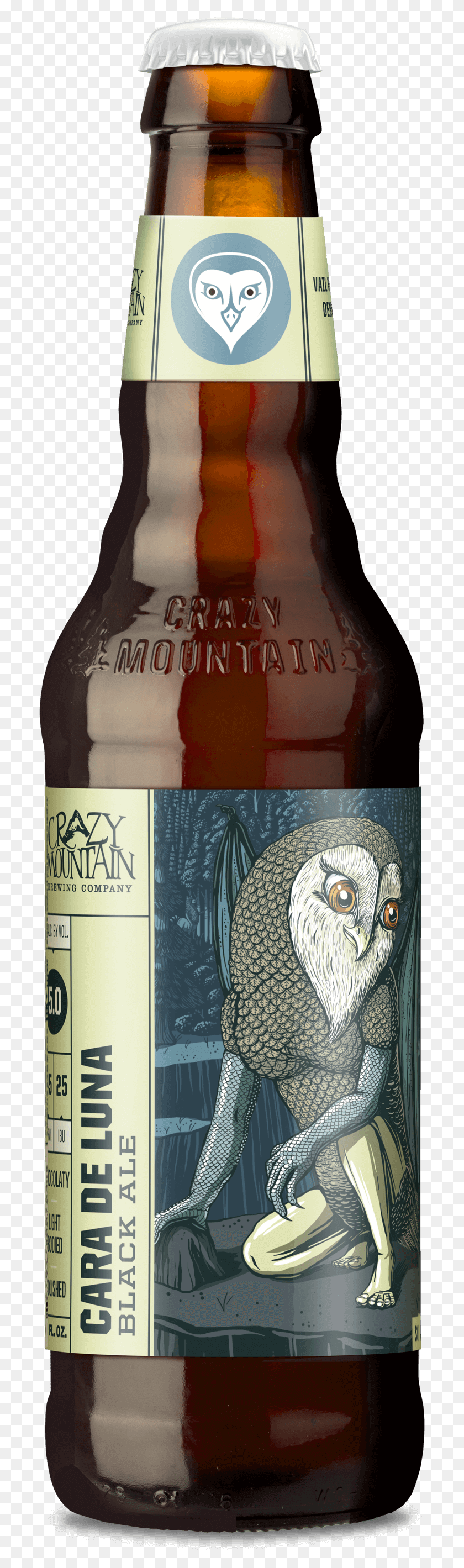 699x2778 Crazy Mountain Cara De Luna Ale, Beer, Alcohol, Beverage HD PNG Download