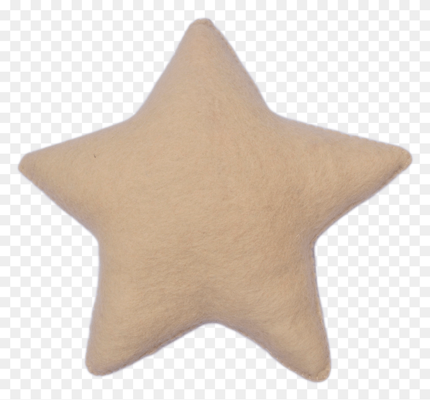 953x881 Cream Star Cushion Leather, Symbol, Star Symbol, Person HD PNG Download