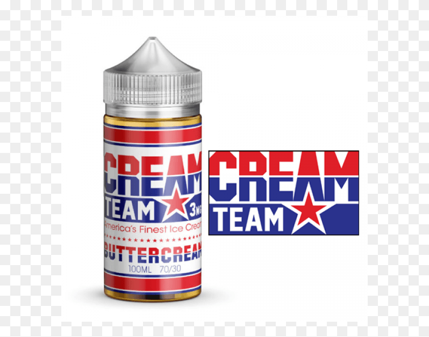 601x601 Cream Team Liquids E Liquids Графический Дизайн, Контейнер Для Краски, Олово, Банка Hd Png Скачать