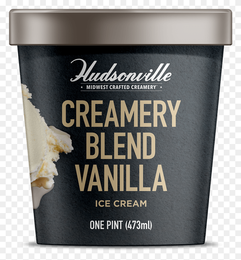 858x928 Creamery Blend Vanilla Pint Coffee Cup, Book, Bottle, Food HD PNG Download