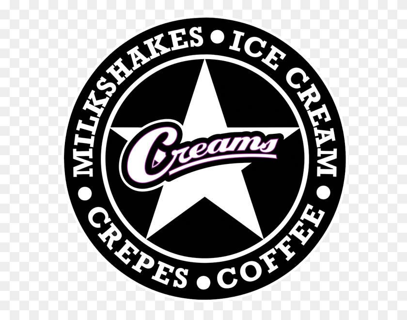 600x600 Creams Cafe Logo Creams In Enfield Town, Symbol, Trademark, Label HD PNG Download