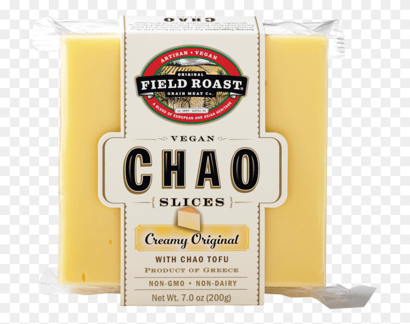 709x603 Creamy Original Chao Slices Chao Creamy Original, Food, Gas Pump, Pump HD PNG Download