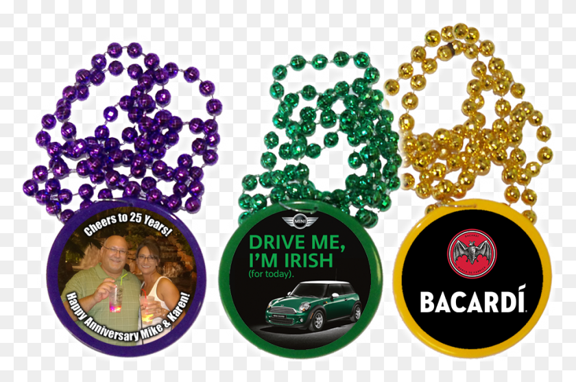 925x590 Create Custom Mardi Gras Beads For All Your Business Volkswagen New Beetle, Car, Vehicle, Transportation HD PNG Download