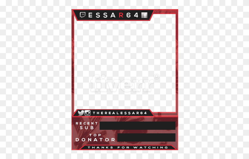 362x479 Create Custom Stream Overlays For Your Twitch Channel Paper, Poster, Advertisement, Text Descargar Hd Png