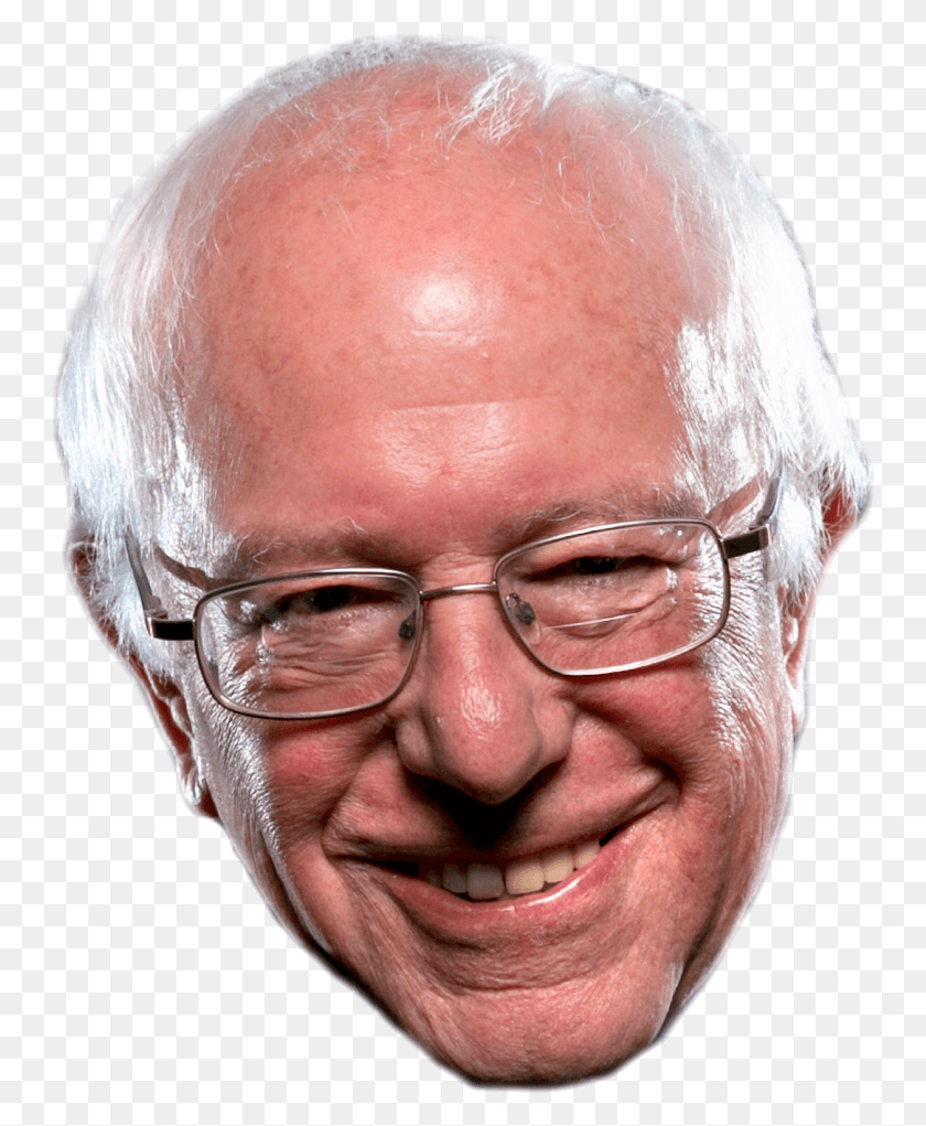 748x961 Create Your Pic Bernie Sanders Head, Glasses, Accessories, Accessory HD PNG Download