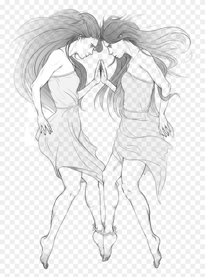 1289x1775 Created For Rock Band Sketch, Dance Pose, Leisure Activities, Clothing Descargar Hd Png