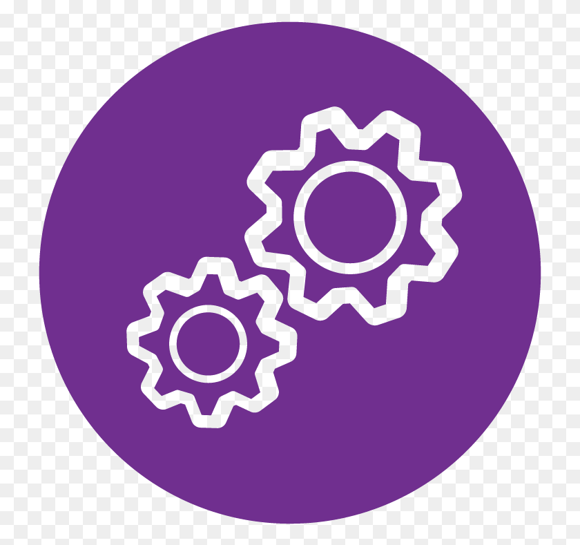 729x729 Creating Systemic Change, Machine, Gear, Purple HD PNG Download