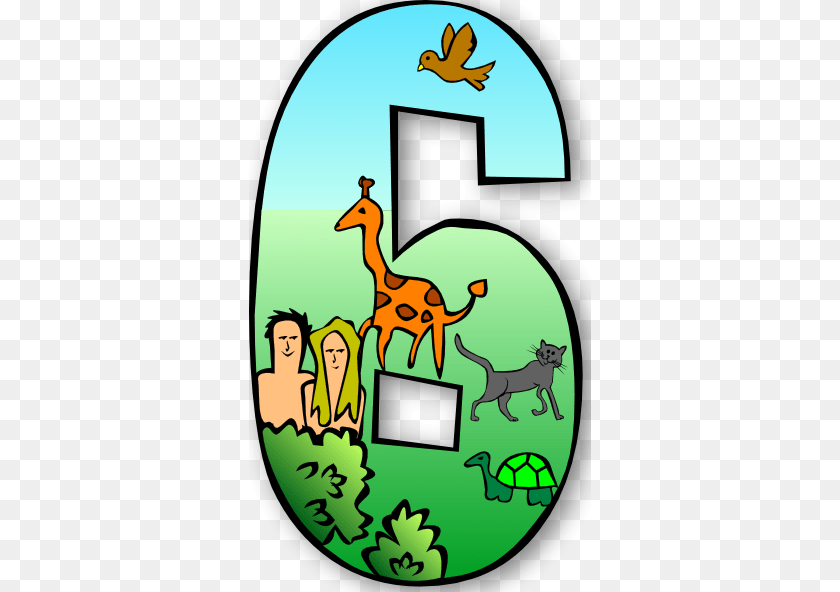 342x592 Creation Days Numbers Clip Art, Adult, Person, Female, Woman PNG