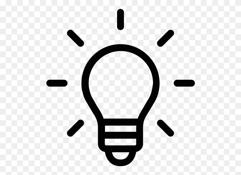 520x551 Creative Confidence Glhbirne Icon, Light, Lightbulb, Lighting HD PNG Download