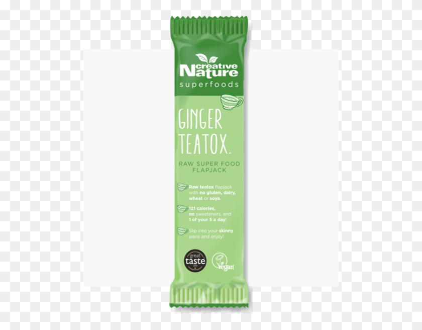509x596 Creative Nature Ginger Detox Flapjack Bar Flyer, Syrup, Seasoning, Food HD PNG Download
