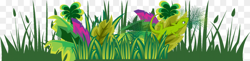 Creativegeckos Com My Rumput Dan Bunga Animasi, Art, Purple, Plant, Vegetation Sticker PNG