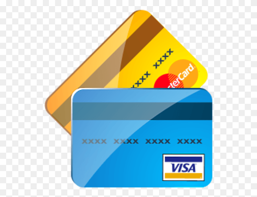 553x585 Credit Card And Debit Card Clipart, Text, Paper HD PNG Download