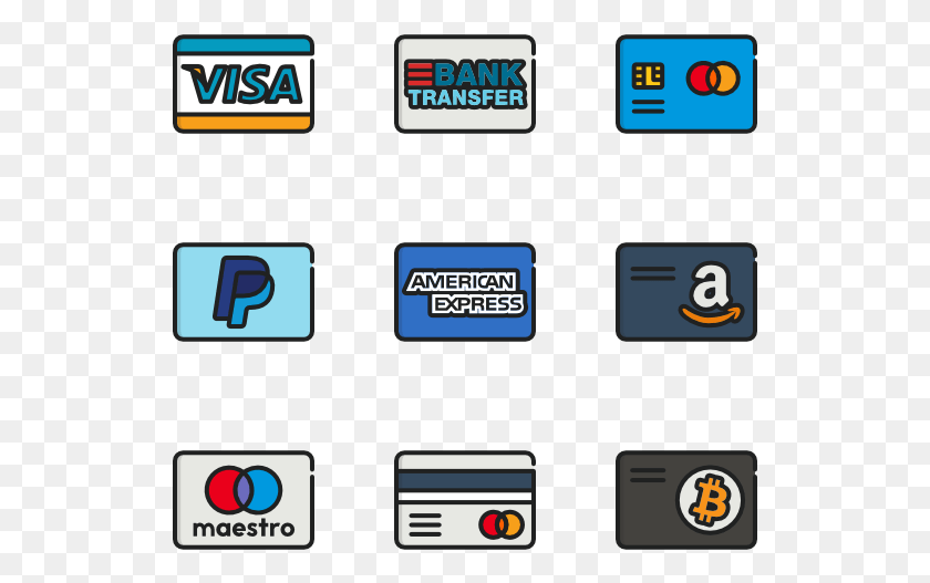 529x467 Credit Cards, Text, Pac Man, Label HD PNG Download