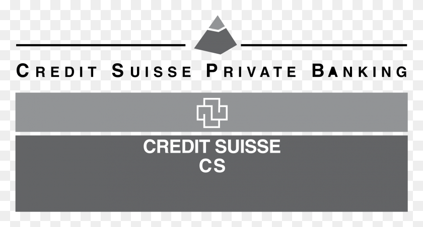 2191x1102 Логотип Credit Suisse Private Banking Прозрачный Параллель, Текст, Треугольник, Символ Hd Png Скачать
