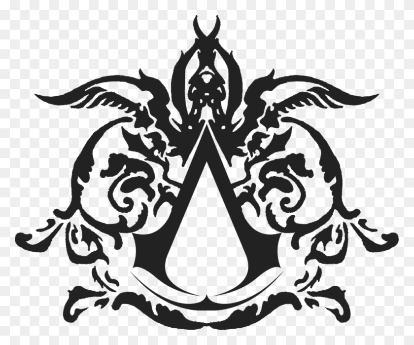 987x809 Creed Fond D39cran Titled Assassin39s Creed Assassins Creed Brotherhood Symbol, Stencil, Emblem, Triangle HD PNG Download