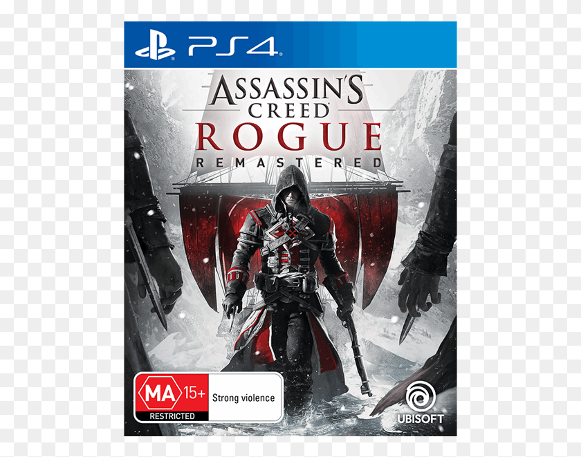 483x601 Creed Rogue Remastered Assassins Creed 2, Person, Human, Advertisement HD PNG Download