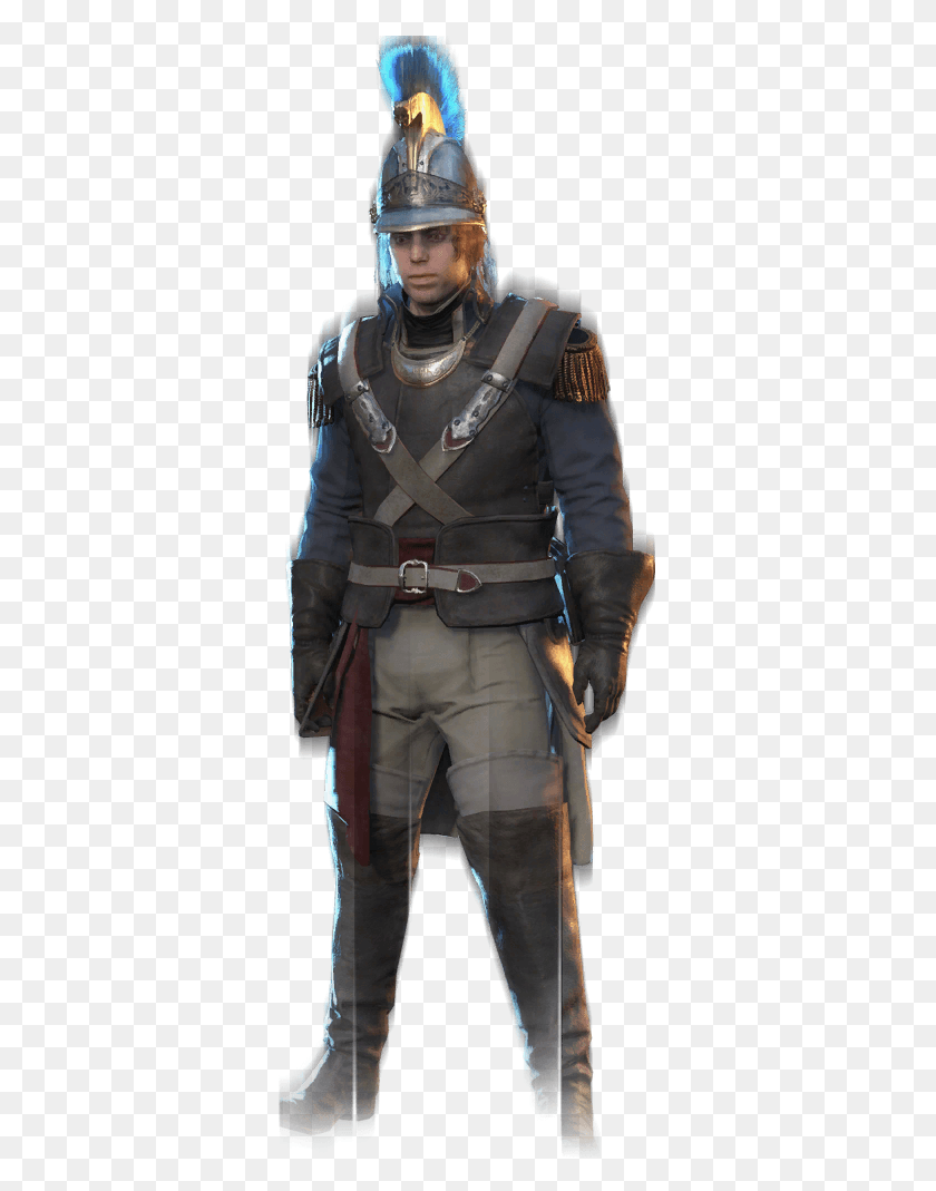 341x1009 Creed Unity Guard Action Figure, Helmet, Clothing, Apparel HD PNG Download