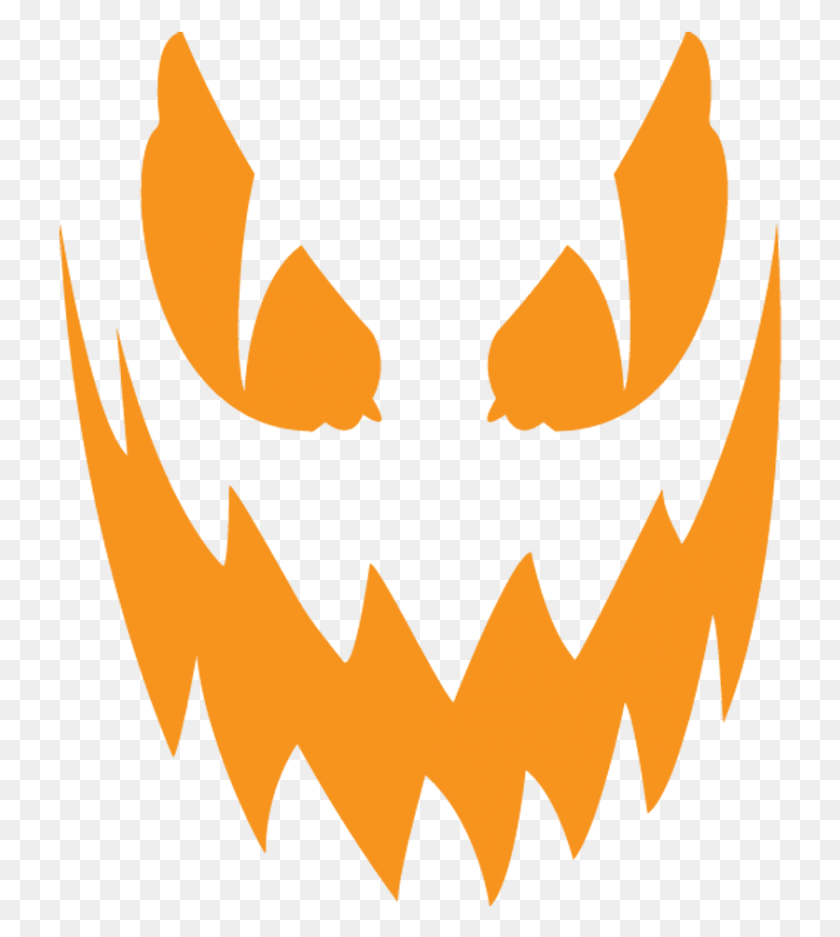 724x877 Creepy Clipart Jack O Lantern Creepy Scary Jack O Lantern, Halloween, Symbol, Poster HD PNG Download