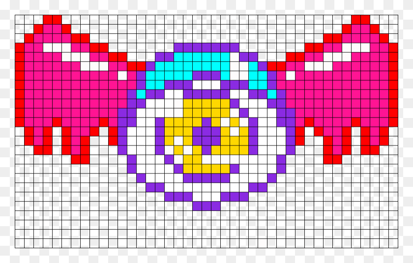 862x526 Жуткий Глаз Perler Bead Pattern Bead Sprite Pixel Art Emoji, Текст, Pac Man, Табло Hd Png Скачать