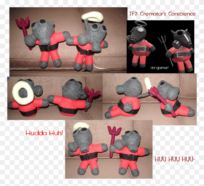 821x745 Cremator Tf2 Pyro Cremator39s Conscience, Toy, Plush, Clothing HD PNG Download