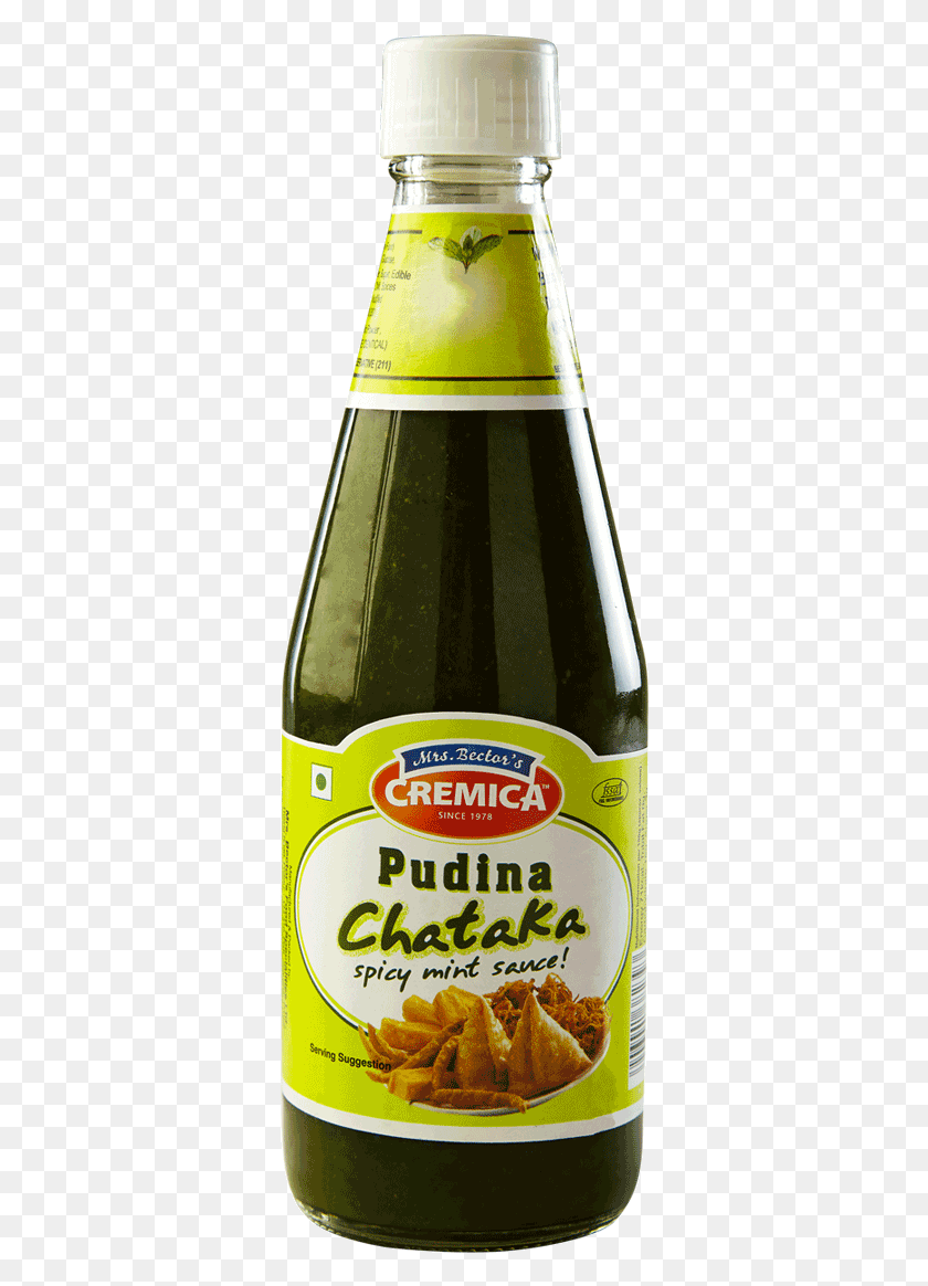 334x1104 Cremica Sauce Pudina Chataka 460g Cremica Mint Chutney, Beer, Alcohol, Beverage HD PNG Download