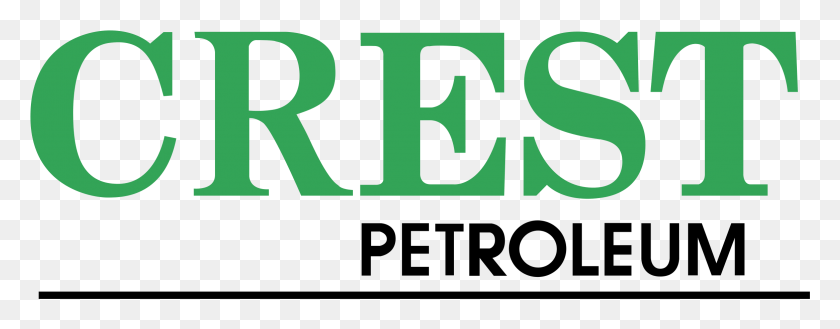 2331x805 Crest Petroleum Logo Transparent Graphic Design, Number, Symbol, Text HD PNG Download