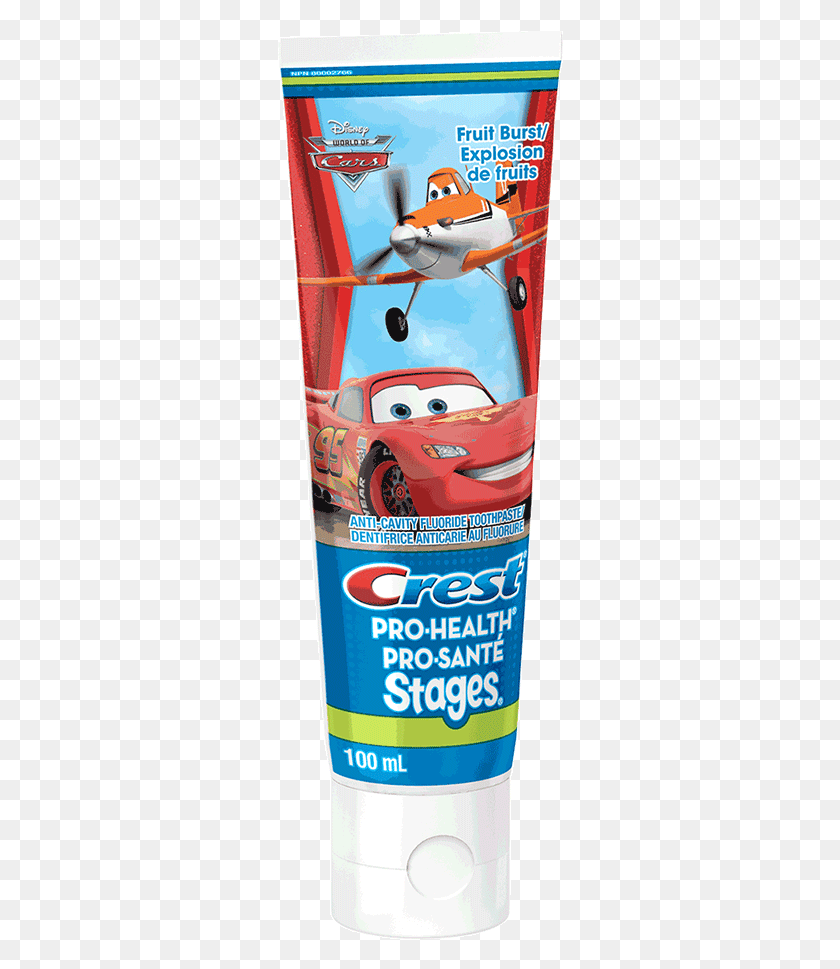 286x909 Crest Pro Health Stages Cars Toothpaste Acrylic Paint, Tin, Can, Bottle HD PNG Download