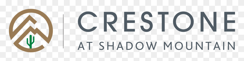 1443x281 Crestone At Shadow Mountain Logo Parallel, Text, Number, Symbol HD PNG Download
