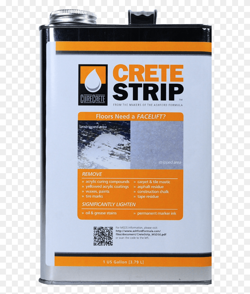 583x925 Cretestrip Is A Chemical Agent Specifically Designed Under Construction Funny, Text, Advertisement, Poster HD PNG Download