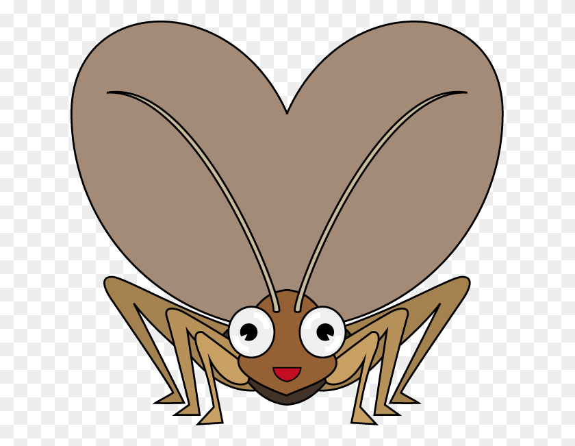 633x591 Cricket Insect Free Image Cricket Head Clipart, Invertebrate, Animal, Butterfly HD PNG Download