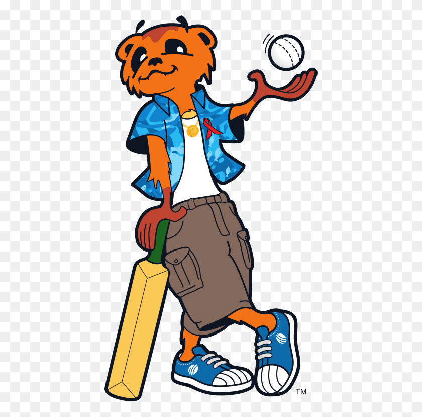 424x769 Cricket World Cup Mascots, Person, Human, Clothing HD PNG Download