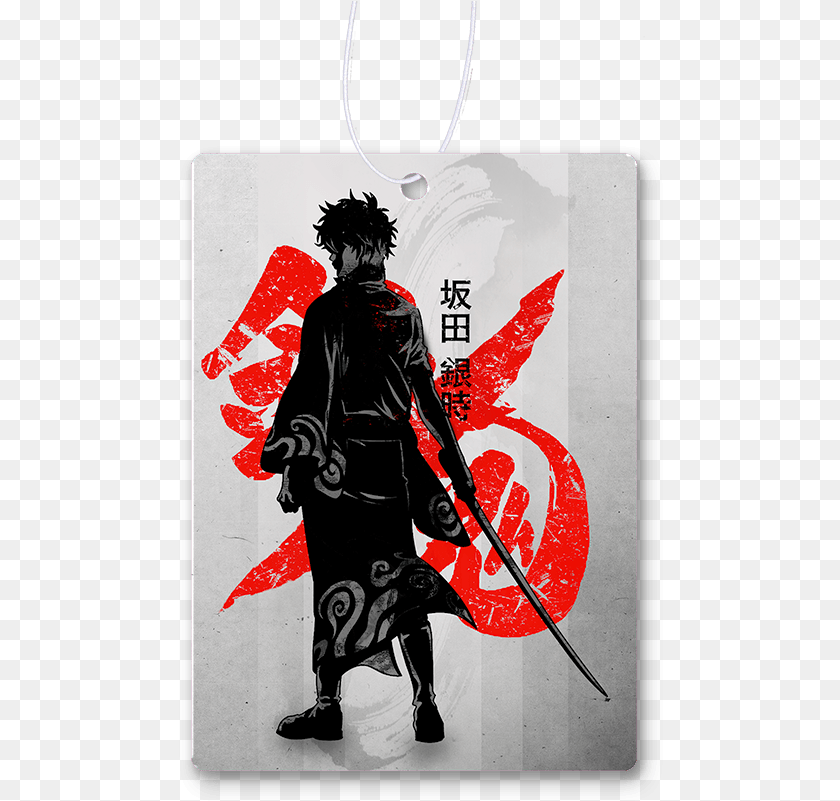 489x801 Crimson Hero Gintama Air Freshener Illustration, Adult, Male, Man, Person Transparent PNG