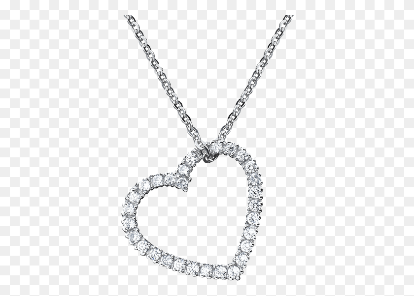 354x542 Crislu Open Heart Necklace Open Heart Cz Necklace, Jewelry, Accessories, Accessory HD PNG Download
