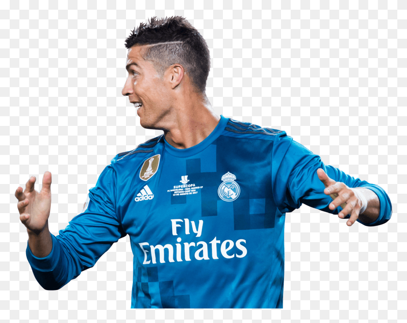 1310x1020 Cristiano Ronaldo 2017 18 Walpaper, Clothing, Sphere, Person HD PNG Download