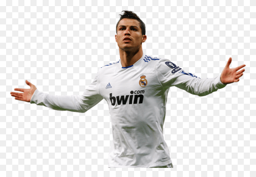 813x542 Cristiano Ronaldo Amp Lionel Messi Cristiano Ronaldo Real Madrid, Clothing, Apparel, Shirt HD PNG Download
