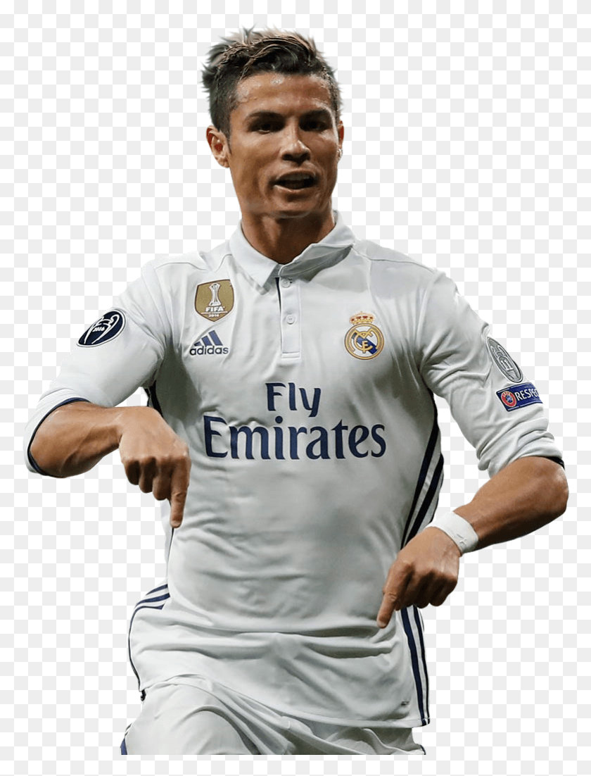 781x1044 Cristiano Ronaldo Render Player, Clothing, Apparel, Shirt HD PNG Download