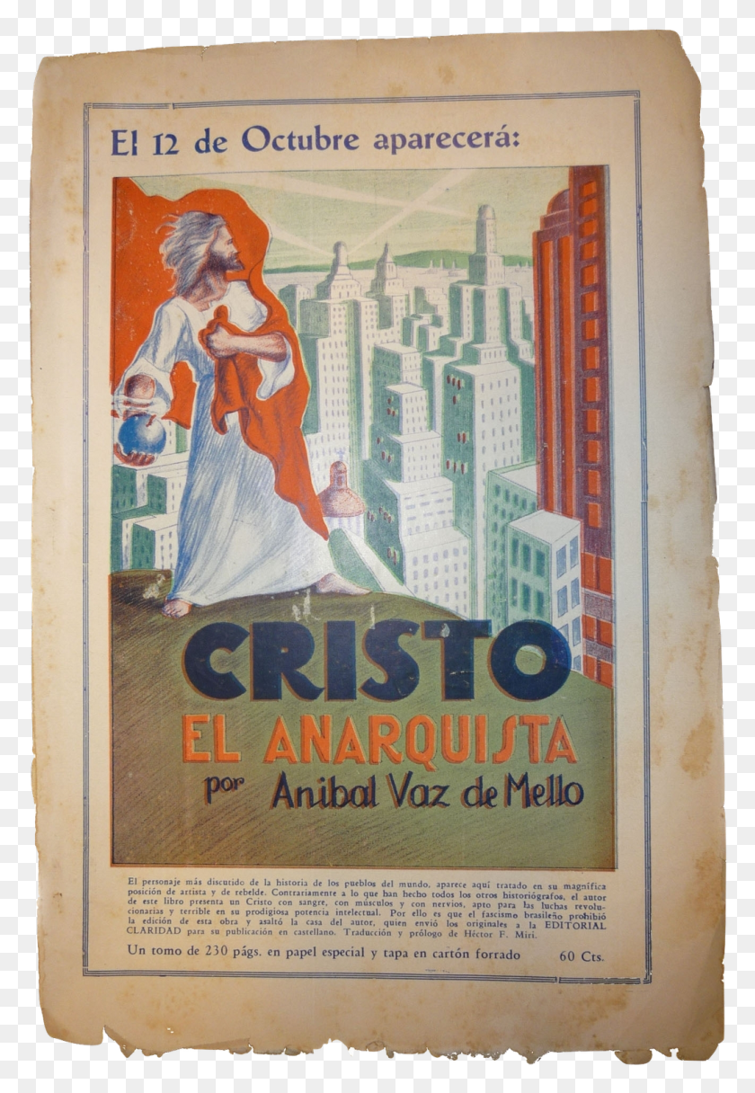 Cristo El Anarquista Anibal, Poster, Advertisement, Person HD PNG Download