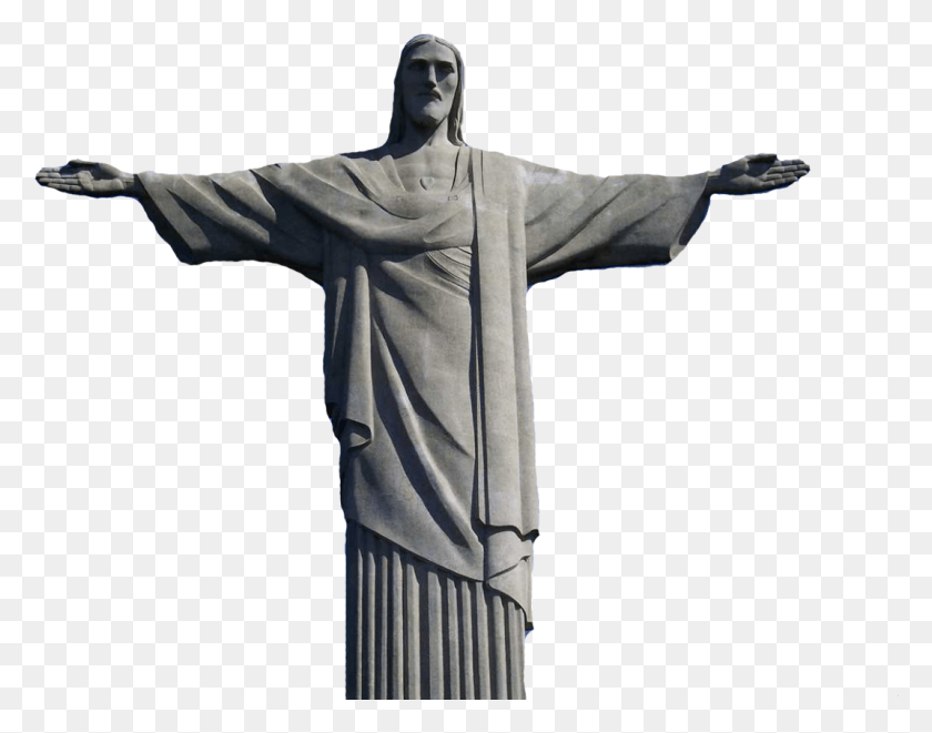 1070x825 Cristo Redentor Christ The Redeemer, Statue, Sculpture HD PNG Download
