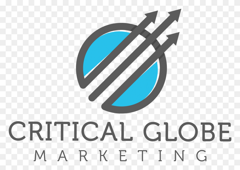 1673x1151 Critical Globe Marketing Logo Graphic Design, Symbol, Text, Astronomy HD PNG Download