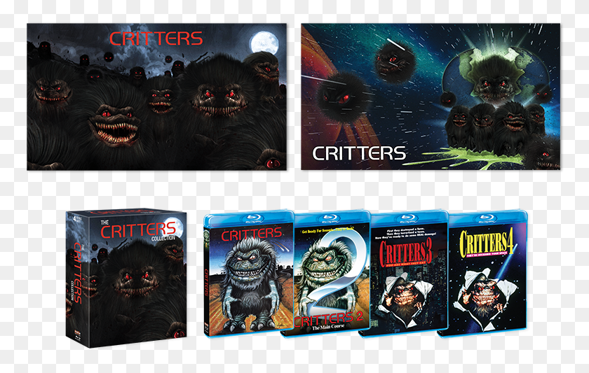 768x473 Critters Collection Blu Ray, Cat, Pet, Mammal HD PNG Download