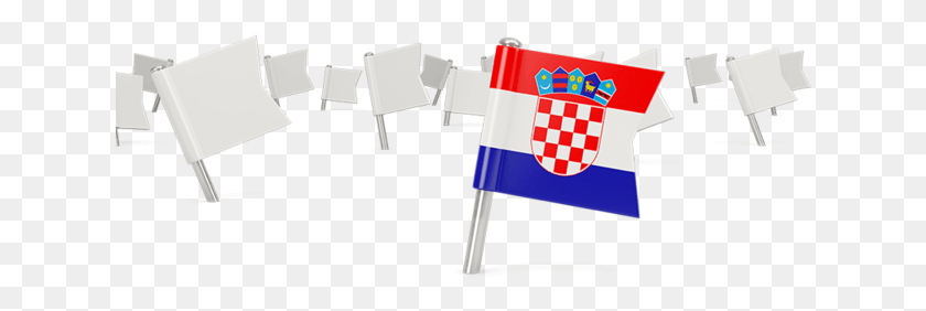 632x222 Croatian Flag, Fence, Barricade HD PNG Download