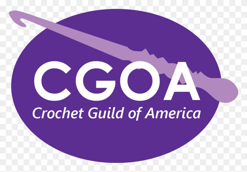 870x584 Crochet Guild Of America, Label, Text, Purple HD PNG Download
