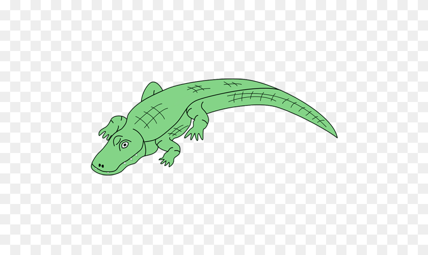Crocodile Clipart White Background, Animal, Dinosaur, Reptile Sticker PNG