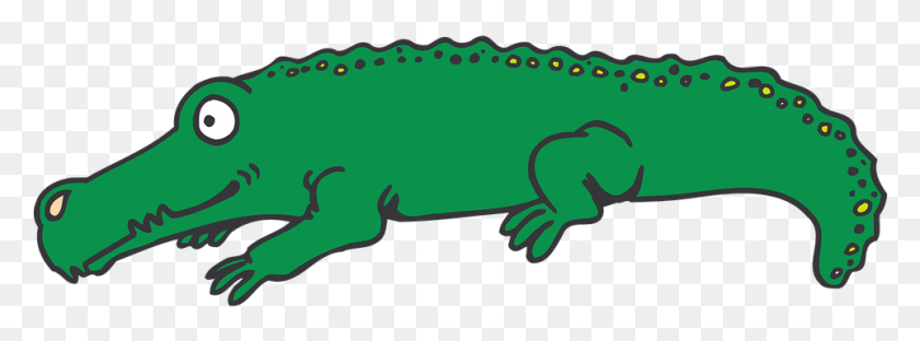961x311 Crocodile Cliparts Shop Of Cartoon Crocodile, Animal, Amphibian, Wildlife HD PNG Download