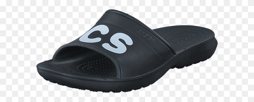 601x277 Descargar Png Crocs Classic Graphic Slide Blackwhite Black Hombres Sandalias Nike Slides Amazon, Ropa, Ropa, Zapato Hd Png