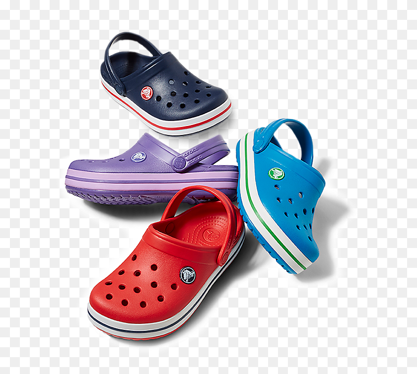 620x694 Crocs Slip On Shoe, Clothing, Apparel, Footwear HD PNG Download