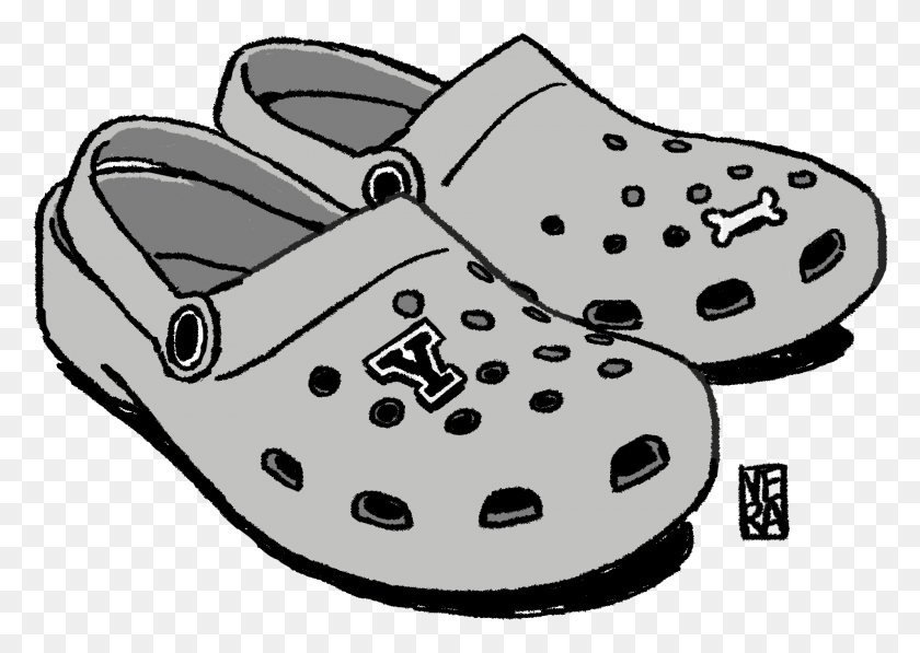 1989x1371 Crocs Slip On Shoe, Одежда, Одежда, Обувь Hd Png Скачать